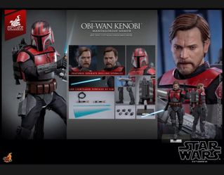 1/6 Hot Toys Obi-Wan Kenobi (Mandalorian Armor) NEW
