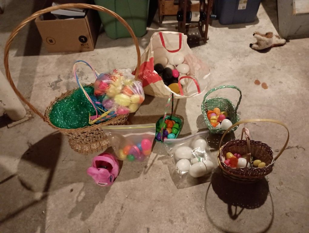 Easter Baskets & Plastic Eggs