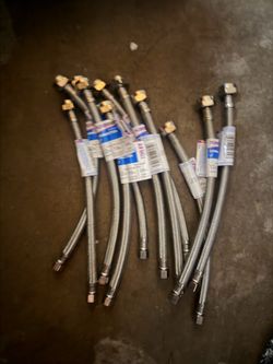 Toilet supply lines 10 lines