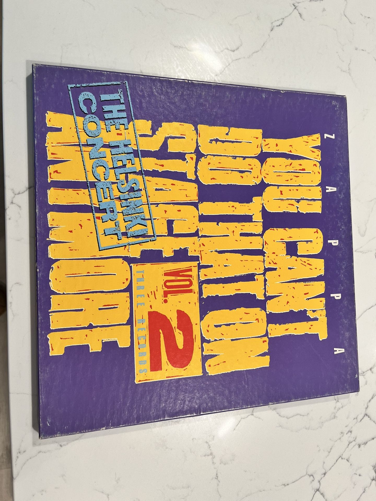 Frank Zappa You Can’t Do That On Stage Anymore LP Box Set