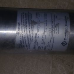 Franklin Electric 5hp 3 Phase Motor 4inc