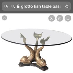 ISO Grotto Or Koi Dinning Table Base