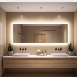 LED Bathroom Mirror  72x36