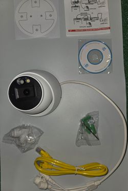 SINIS 4k 8MP PoE Camera, Full Metal Turret Security IP Camera