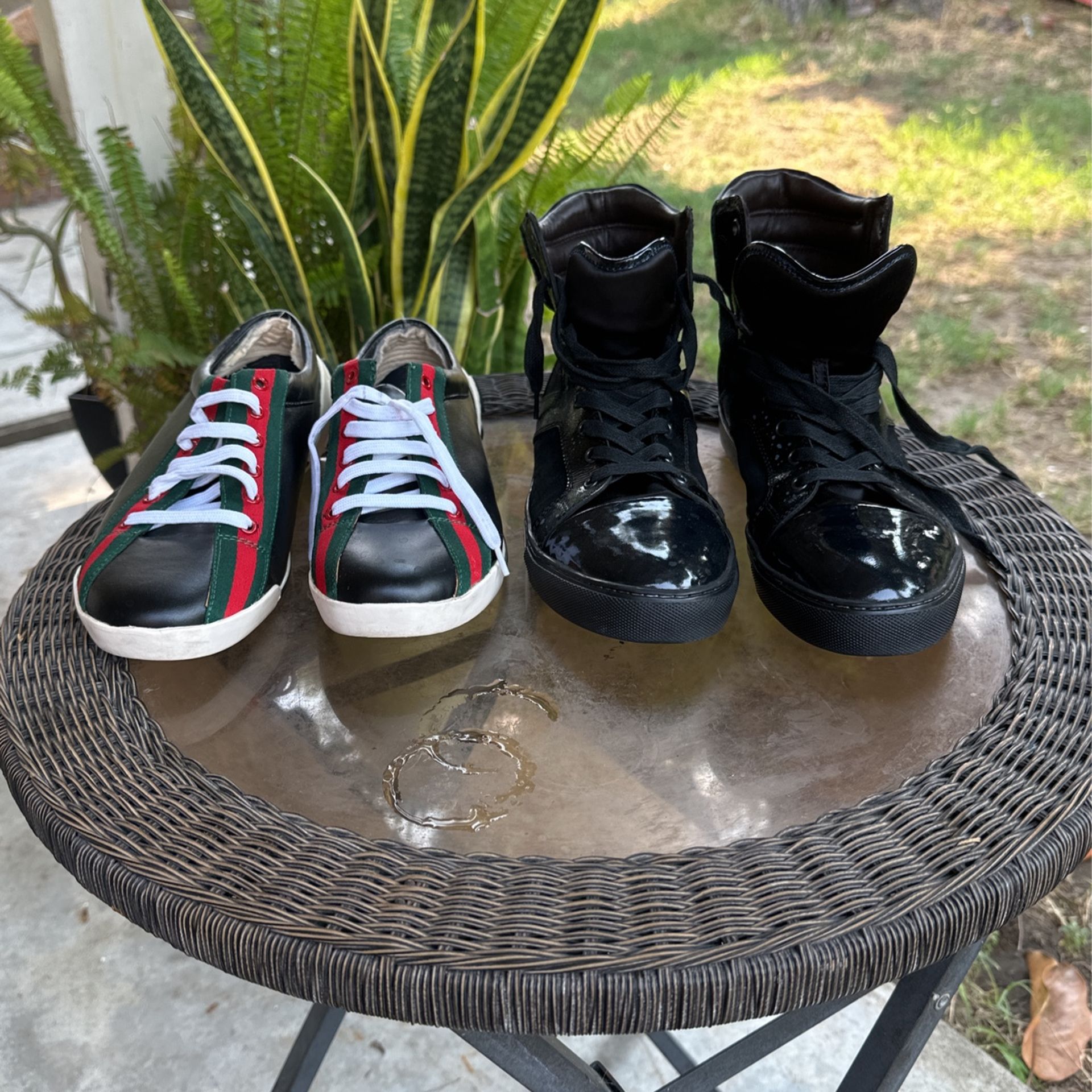 Tennis Shoes For Men GUCCI And LANVIN