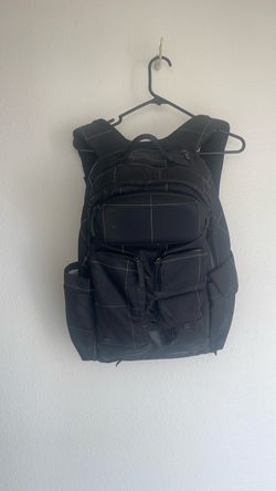 Lululemon Cruiser Backpack black grid pattern laptop travel gym bag