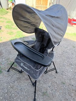 Go with Me Venture Portable Chair | Indoor and Outdoor | Sun Canopy 