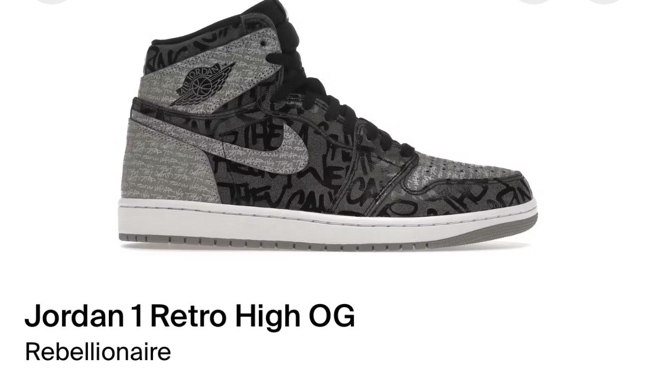 Jordan 1 Rebellionaire