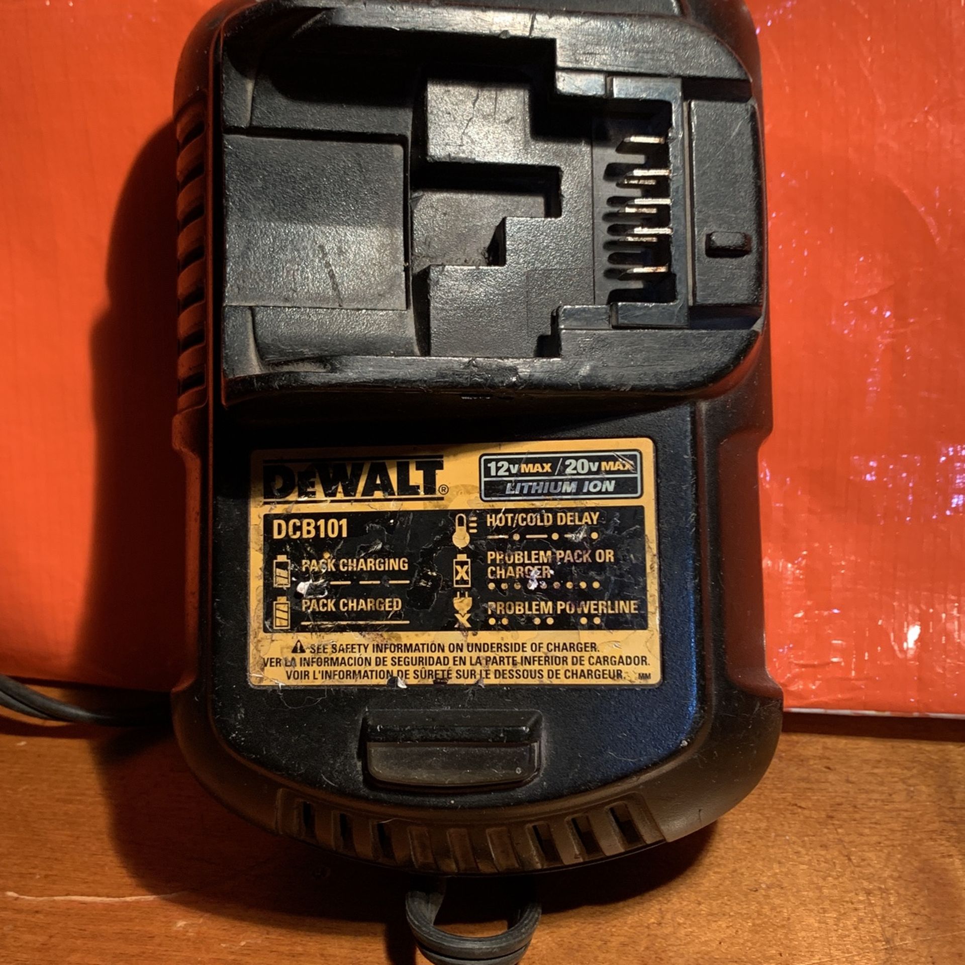 DeWalt charger $20 can be picked up or shipped five dollars