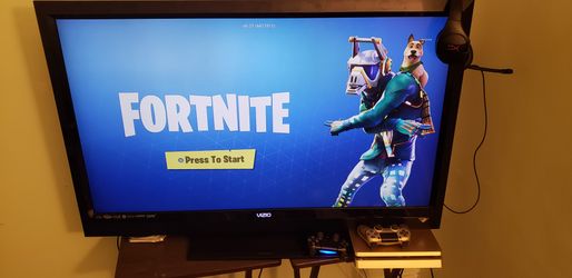 50" tv and a PS4 GOLD Edition.