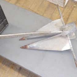 Heavy Duty Steel Marine Approved Smaller Boat Anchor With Pullup Chain