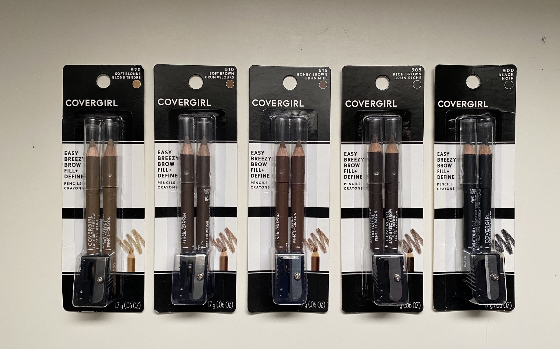 CoverGirl eyebrow pencils 3 for $1