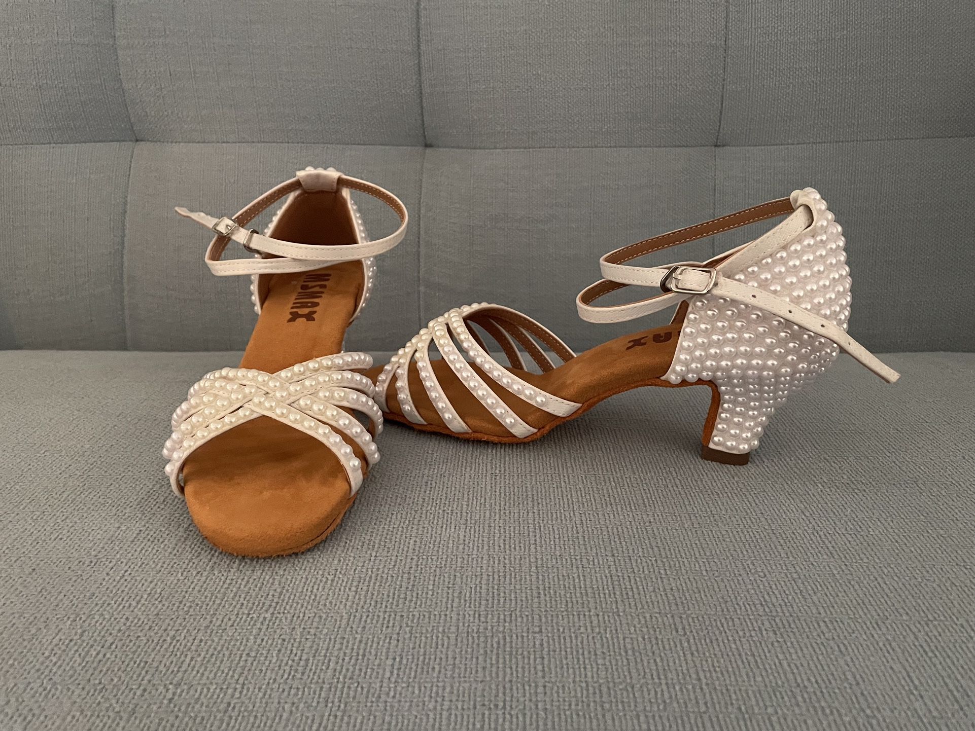 Pearl Embellished Wedding/ballroom Shoe
