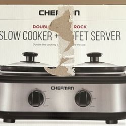 Slow Cooker Dual Buffet Server