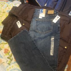 VEST AND DENIM