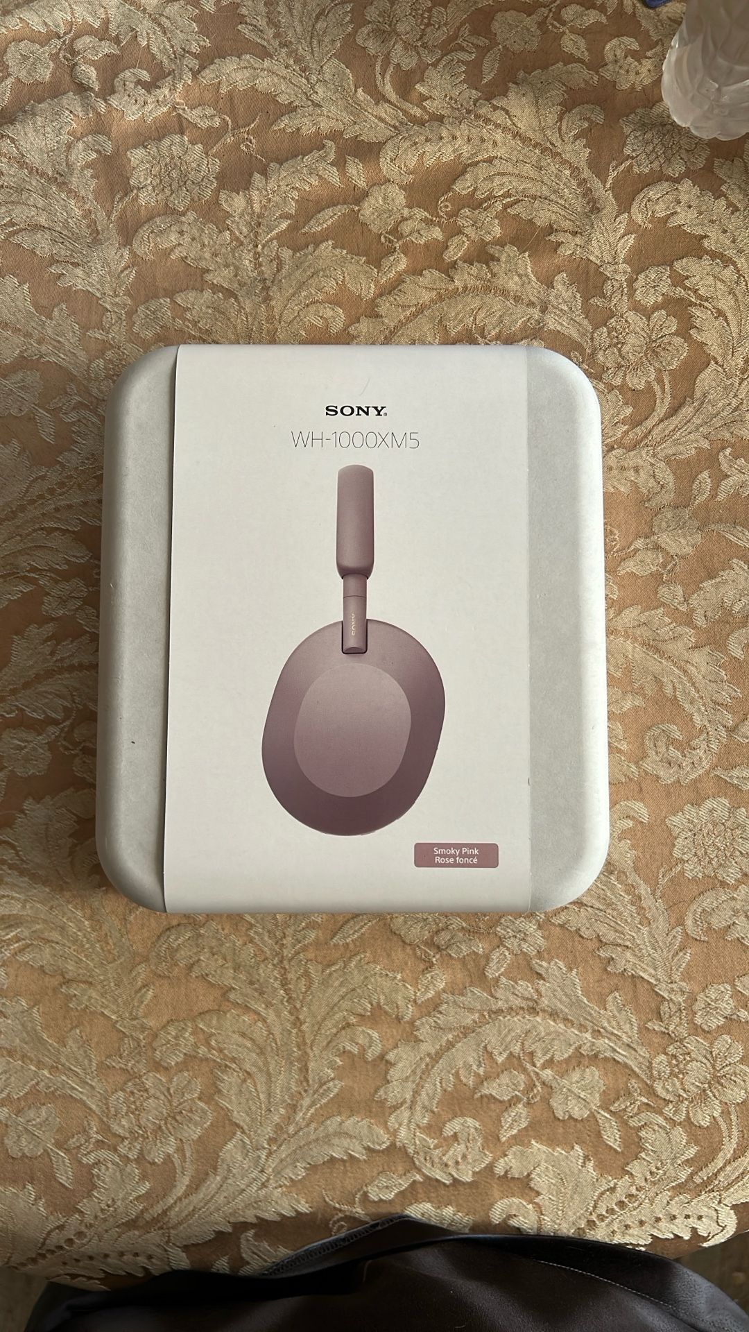 Sony WH-1000XM5 Bluetooth Wireless Noise-Canceling Headphones - Smoky Pink