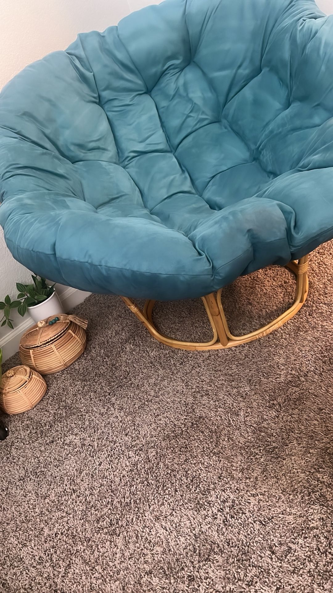 Papasan chair & Cushion