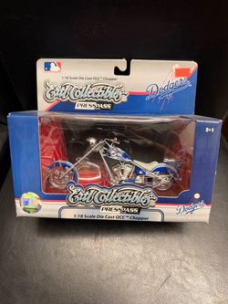 ‼️ CLEARANCE ‼️ Ertl Collectibles LA Dodgers 1:18 Die Cast OCC Chopper
