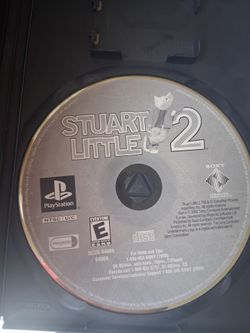Stuart Little Playstation Game