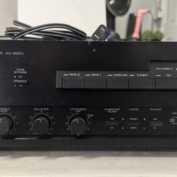 Yamaha AX-500U Stereo Amplifier (Tested, Fully Functioning) 