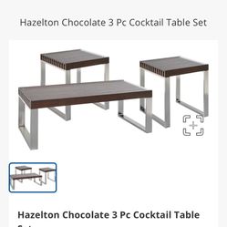 Hazelnut chocolate Coffee Table Rooms To Go