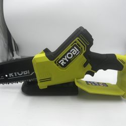 New RYOBI ONE+ HP 18V Brushless 6 in. Battery Compact Pruning Mini Chainsaw (Tool Only)