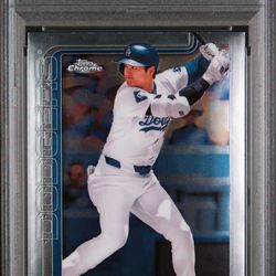 2025 TOPPS CHROME SHOHEI OHTANI #1 PSA MINT 9