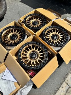 Brand New KMC IMS 20” Off-Road Wheels for 6x5.5 (6x139.7) Trucks SUVs 20x9 0 Offset