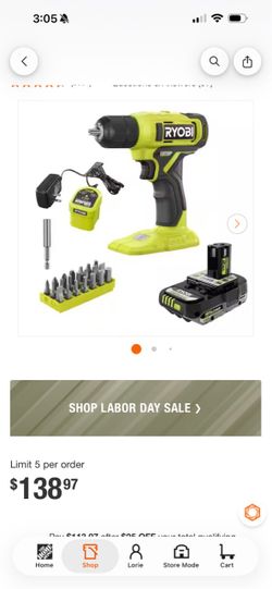 Ryobi Drill
