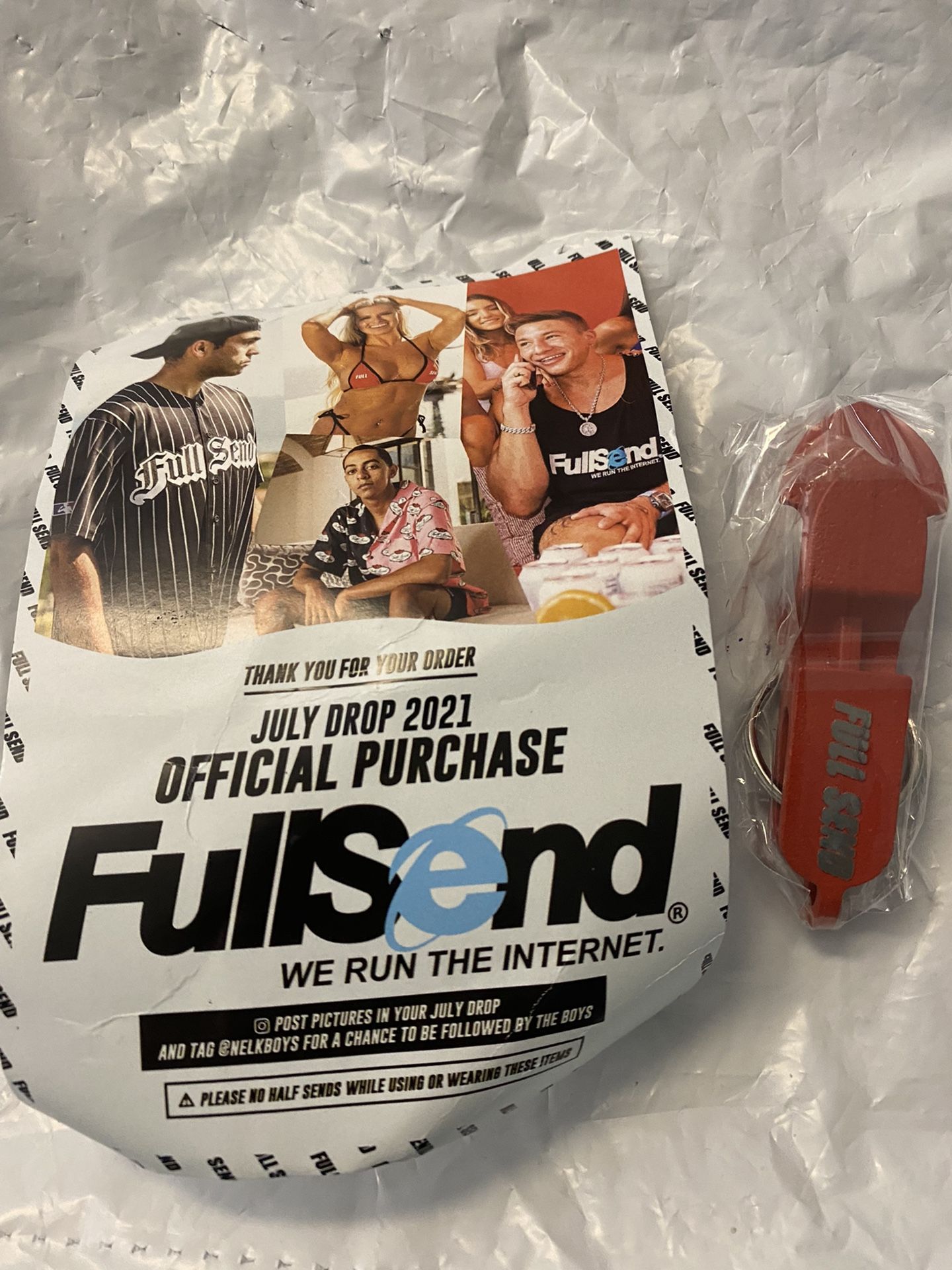 Full Send Shotgun Tool Red Nelkboys Happy Dad