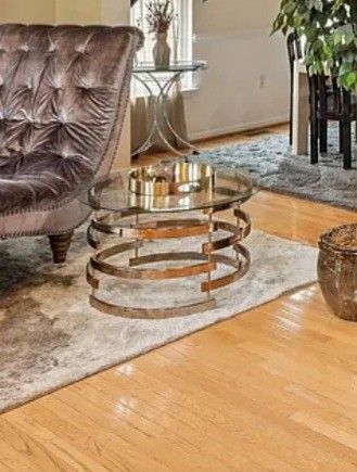 Side Table Champagne Gold