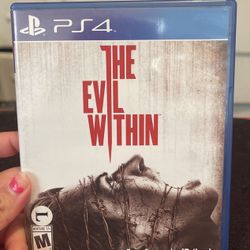 PS4 The Evil Within Game 