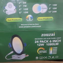 Recessed Led Slim panel Lights 