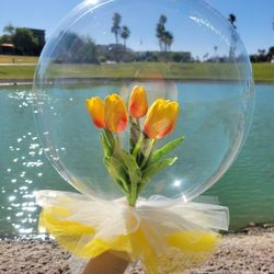 Flower Balloon, Anniversary, Birthday Party Balloons Gift 