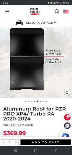 2020-2024 Rzr Pro Xp Roof