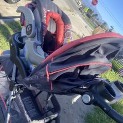Stroller and Car Seat with Base