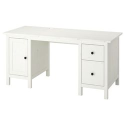IKEA Hemnes Desk, white stain 61x25 5/8 "