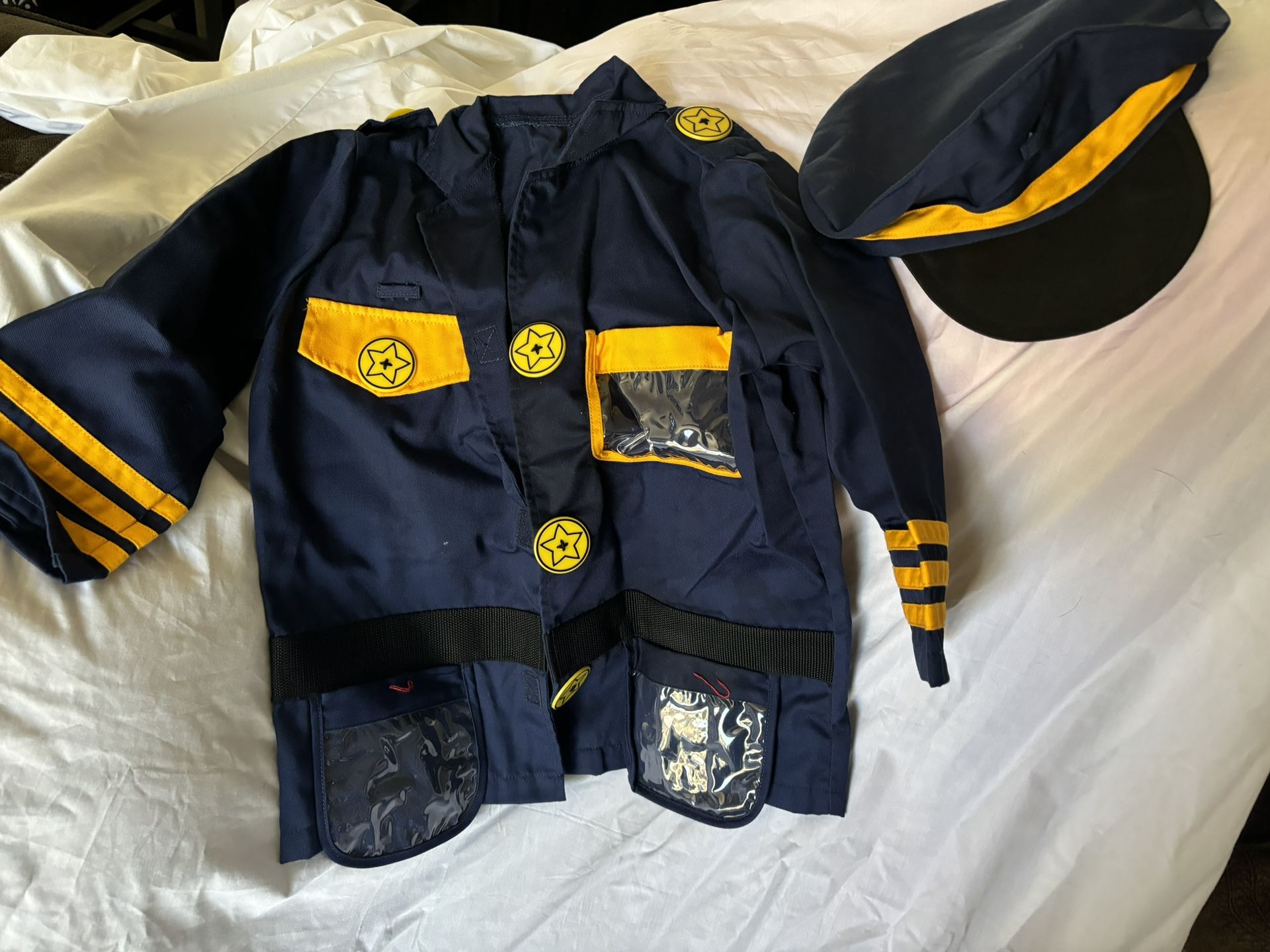 Kids Dress Up Police Officer Costume