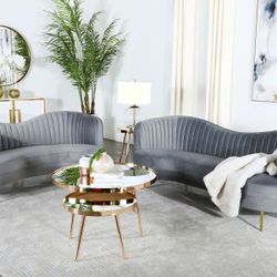 Beautiful sofa and loveseat set. Optional matching chair.