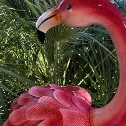 Life-size Pink Flamingos Set of 2