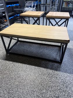 3-Piece Coffee and End Table Set
