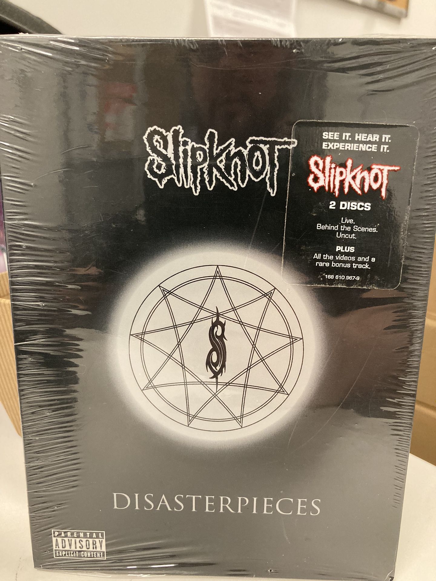 Slipknot Disasterpieces factory sealed DVD