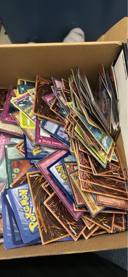 Large Mixed Lot Pokémon and Yu-Gi-Oh Cards