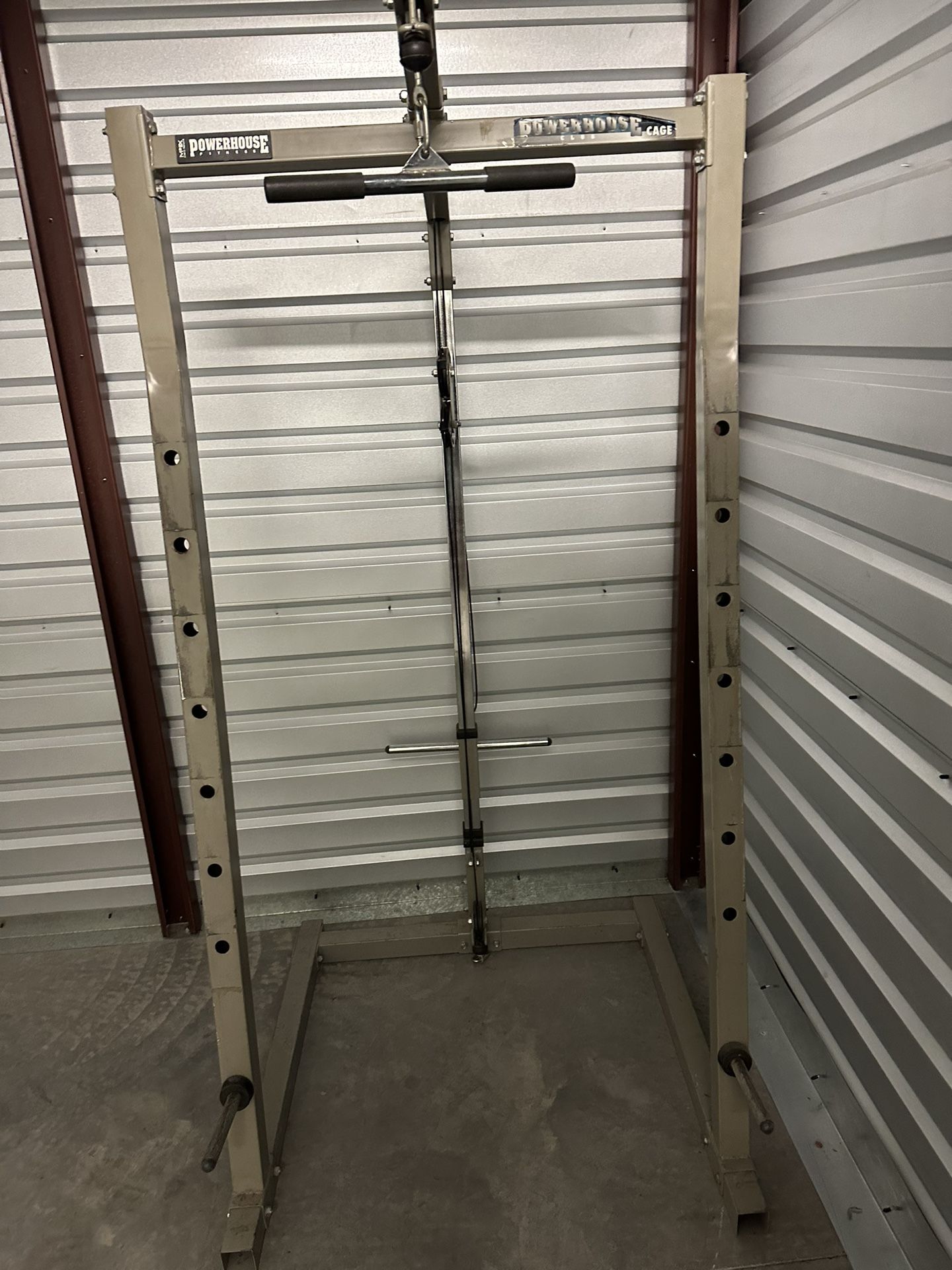 Weight Bench And Rack Plus Weights.