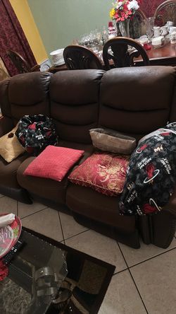 Couch and loveseat