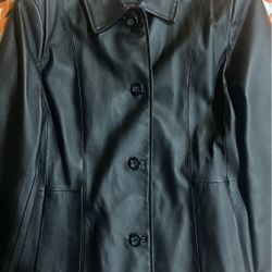 Women’s Lined Leather Jacket 