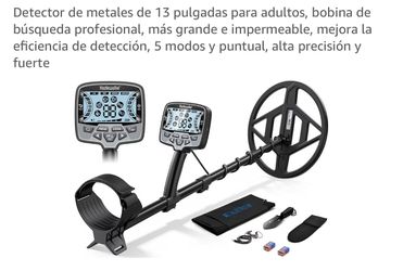 metal detector / detector de metal