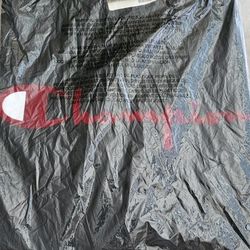 Champion Black T Shirt With Red  Size XxL