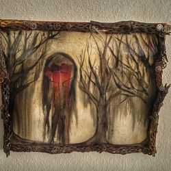 Ghastly Girl Painting