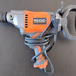 RIDGID 9 Amp Corded 1/2 in. Spade Handle Mud Mixer